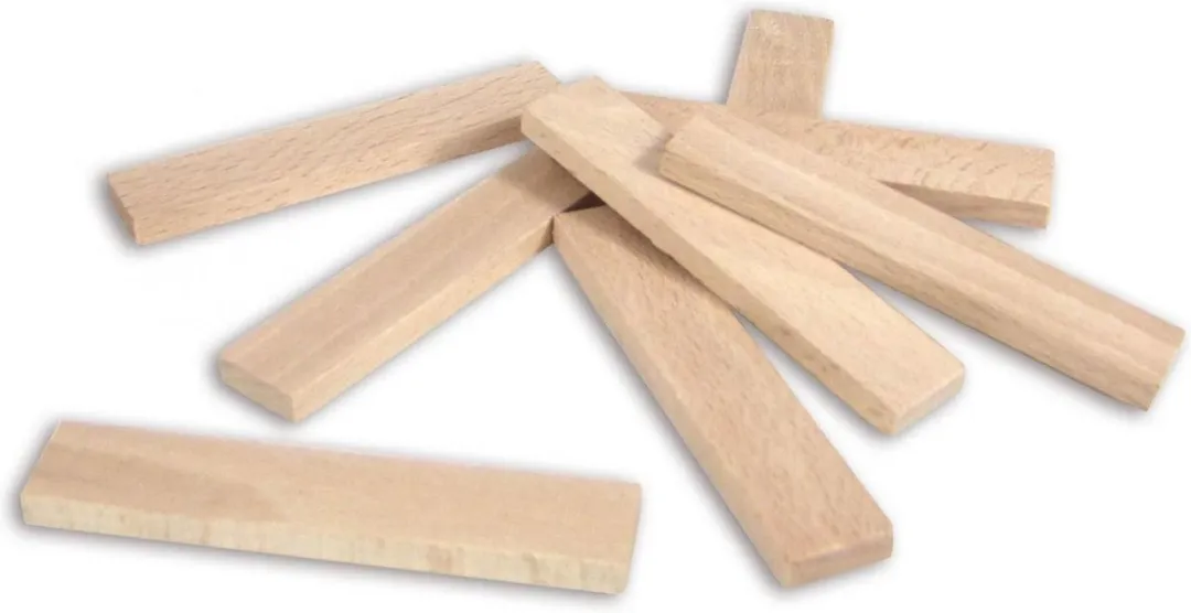 Vilac Batibloc Classic 200 Planken - Massief Hout - Naturel