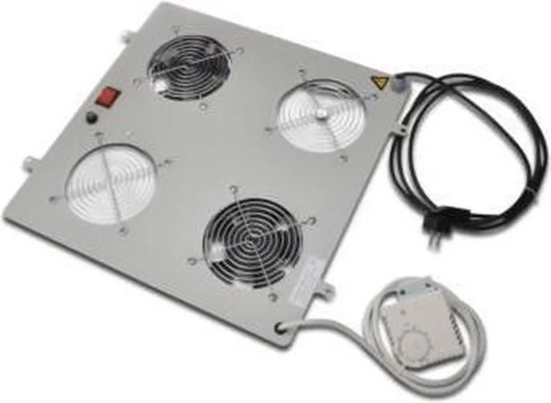 Digitus DN-19 FAN-2-N Koeling Accessoire - Grijs