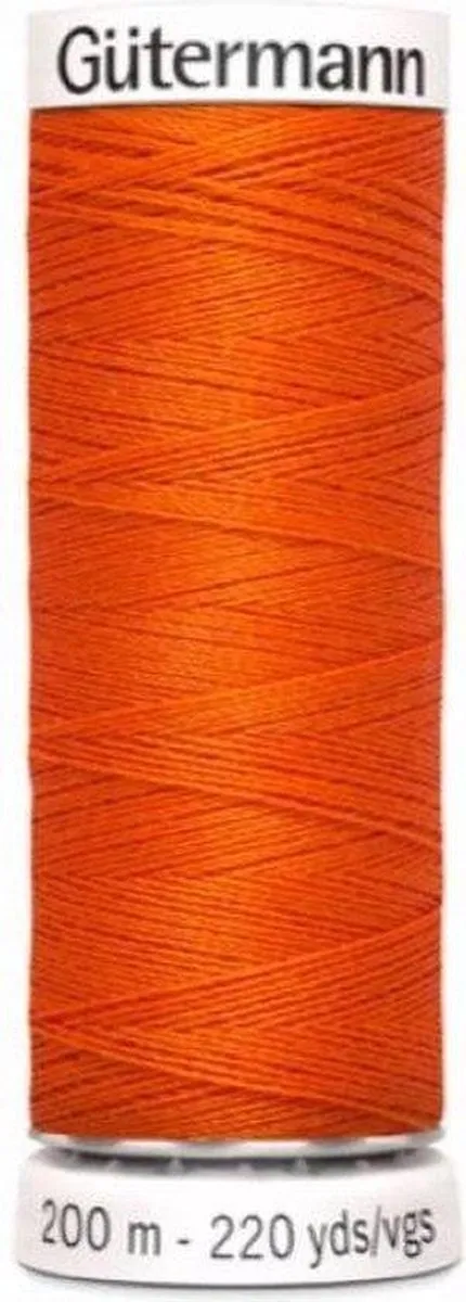 Gutermann Alles-Naaigaren Nr 351 Oranje 200m