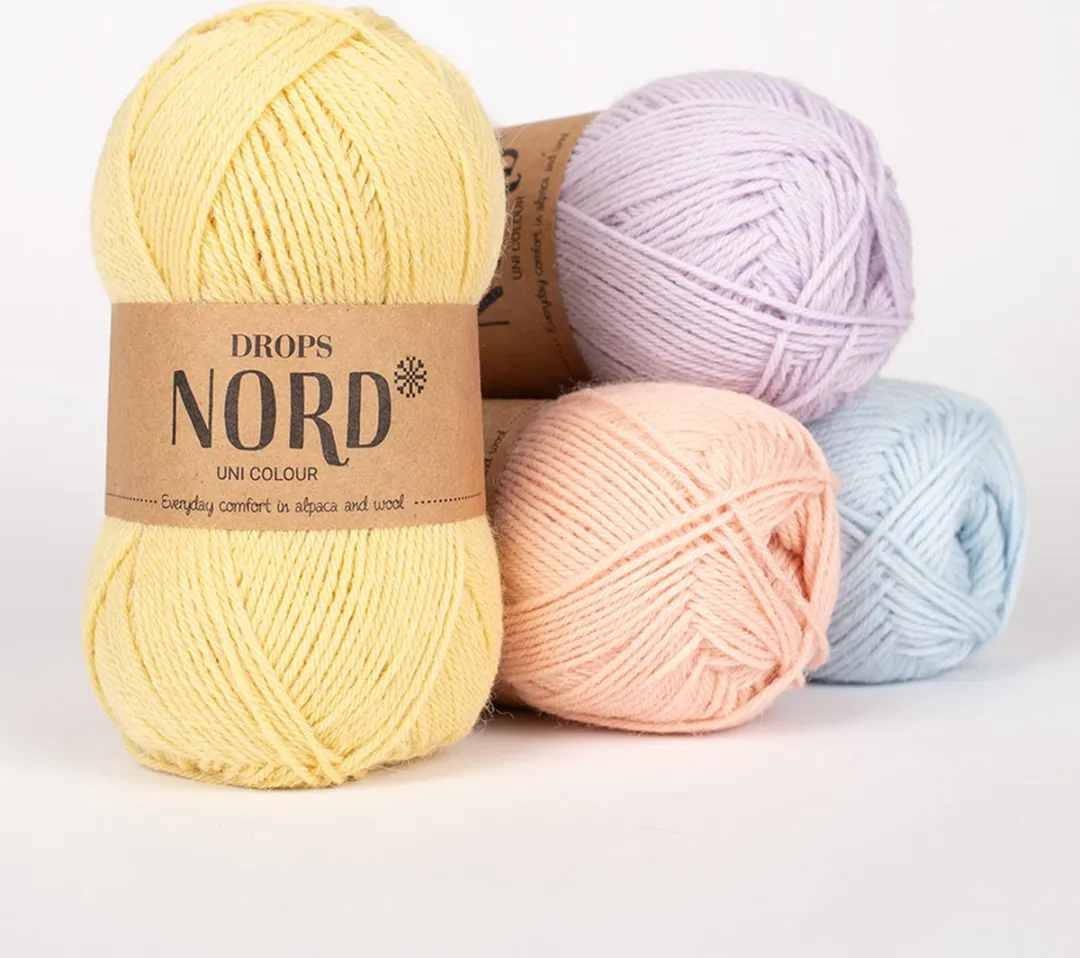Drops Nord Uni Colour Wol Garen - 22 Kastanjebruin