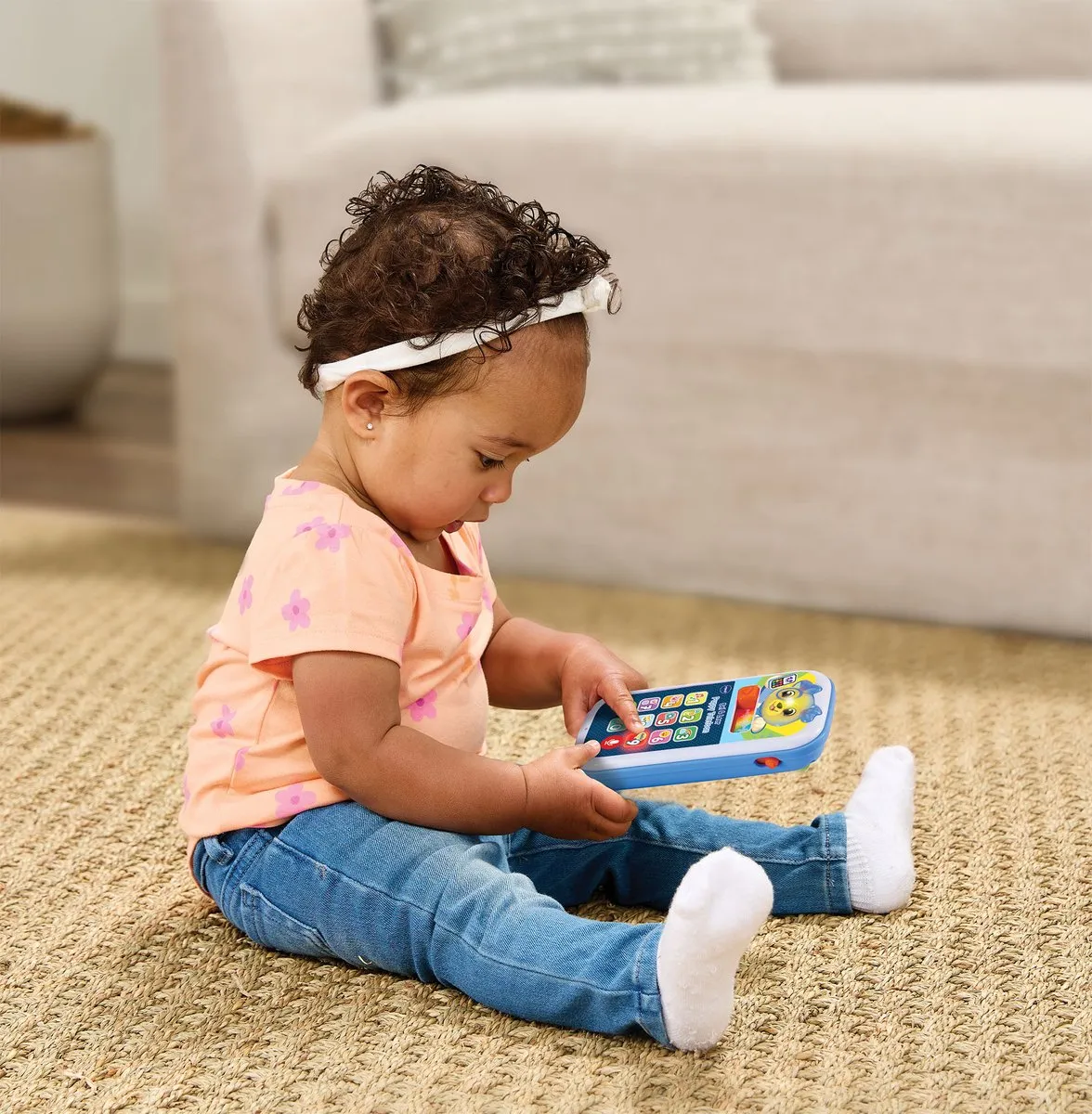 Vtech Baby Bel en Leer Puppytelefoon 80-620962 - Multicolor