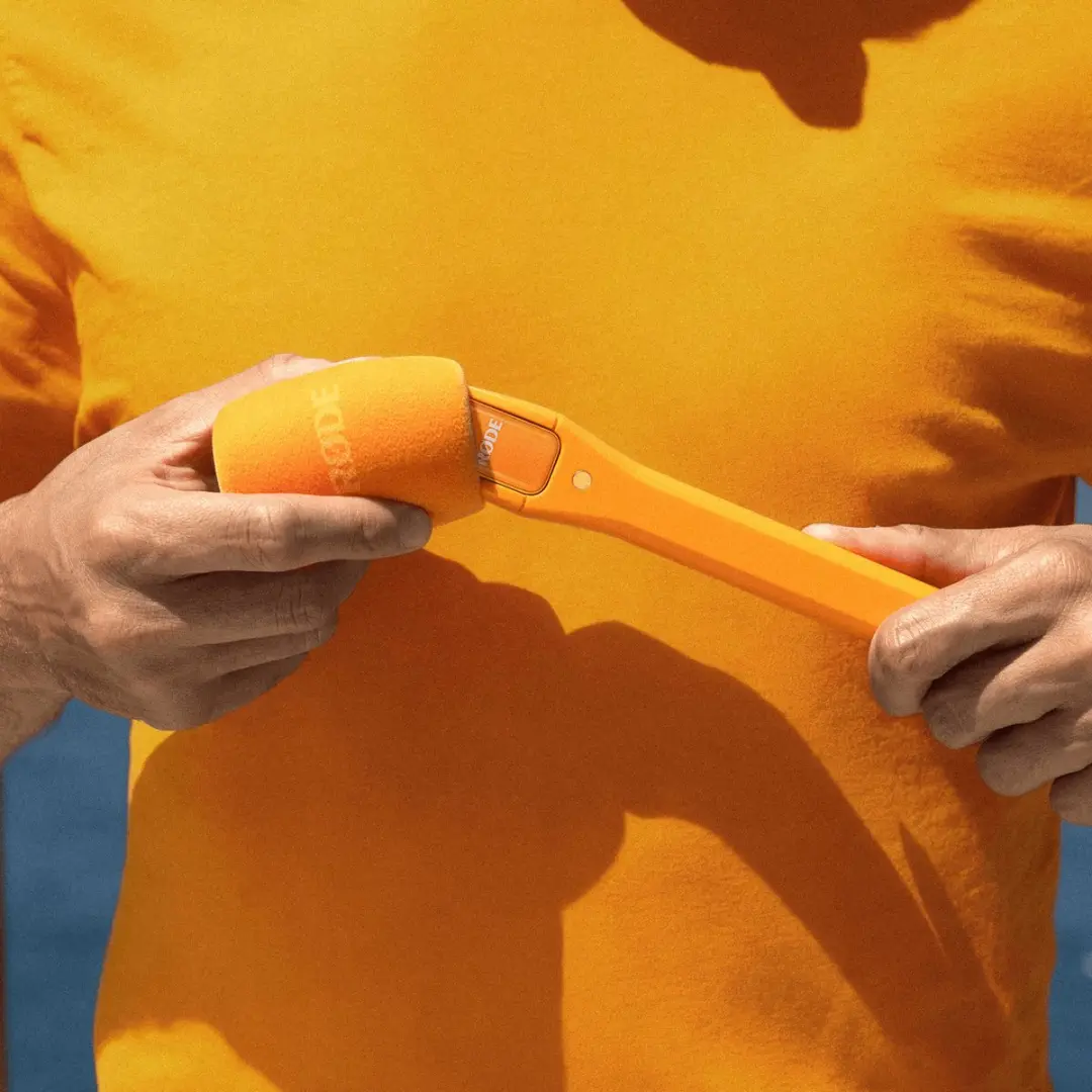 RØDE Interview Micro Handadapter - Oranje - afbeelding 2 van 4