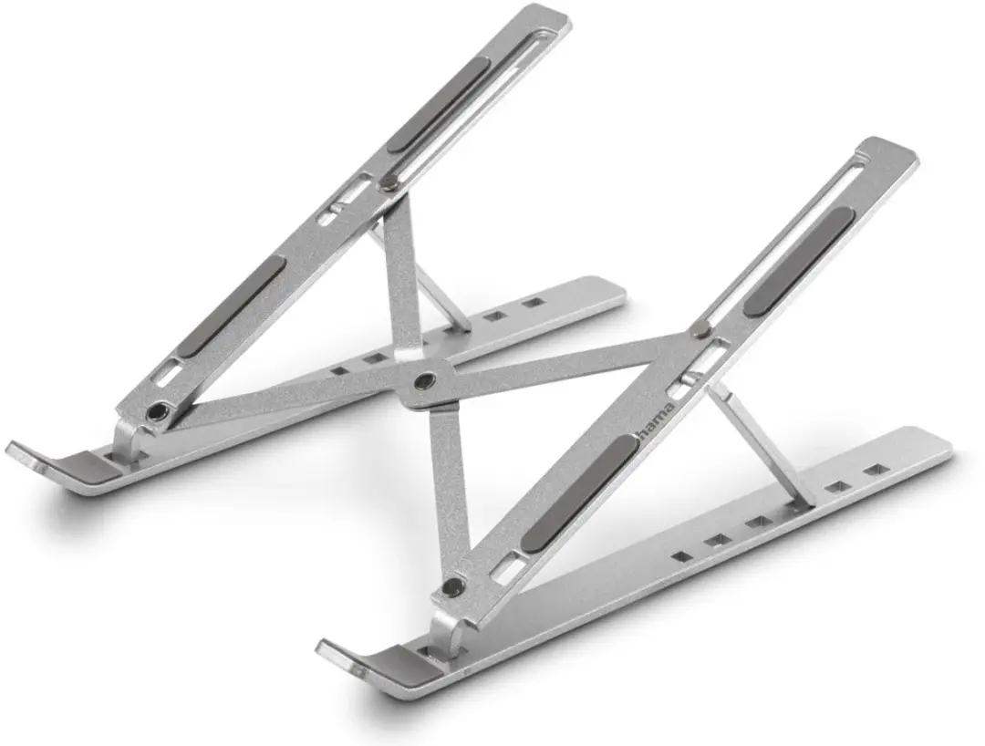 Hama Aluminium Laptopstandaard 15,6 inch - Zilver - afbeelding 4 van 6