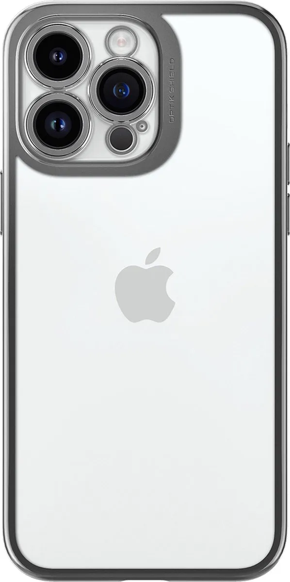 Spigen Crystal iPhone 14 Pro Hoesje - Chroomgrijs - afbeelding 4 van 6
