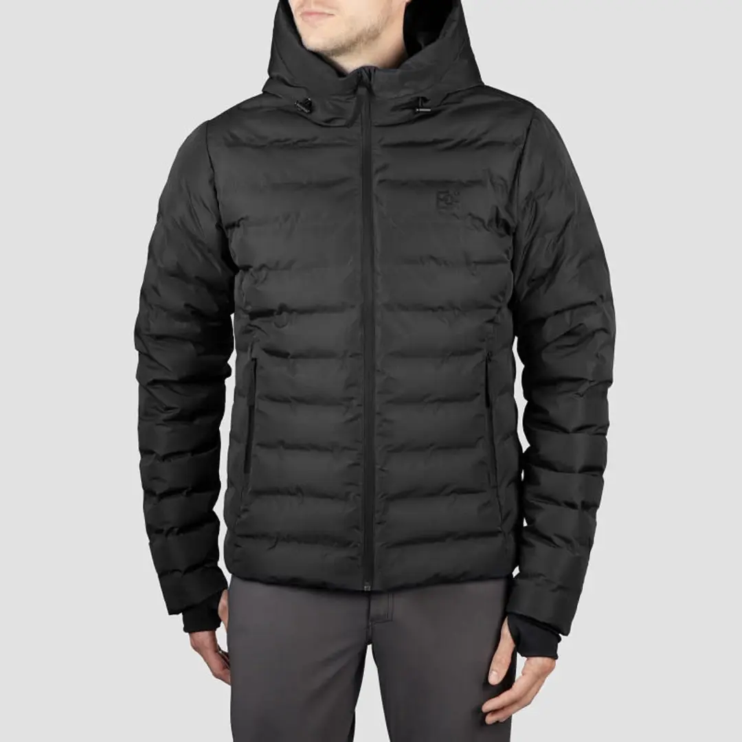 Horka Pufferjas Anthony Black - L | Zwart | Winterkleding ruiter
