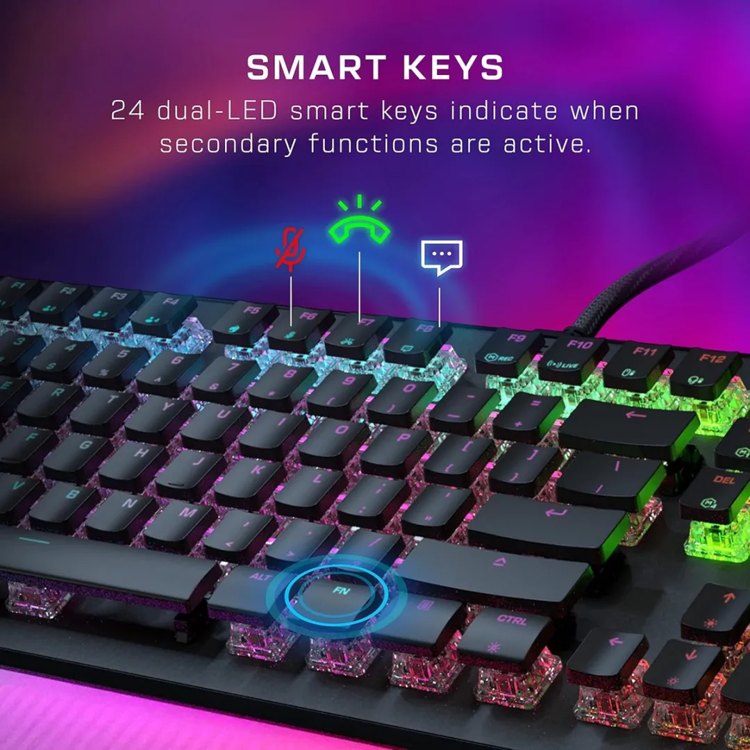 Roccat Vulcan II Max Mechanisch Toetsenbord - Zwart