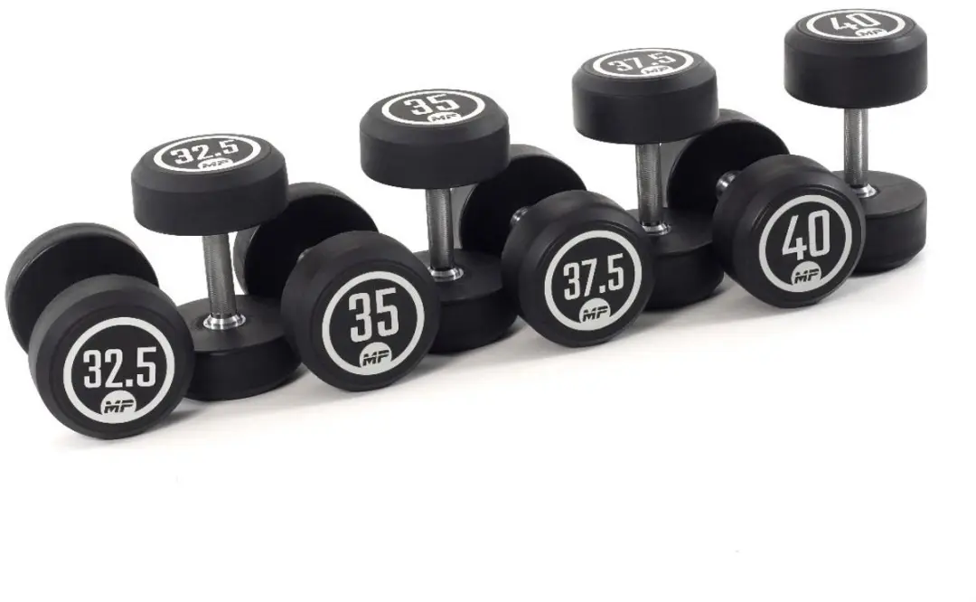 Muscle Power Ronde Rubber Dumbbell Set