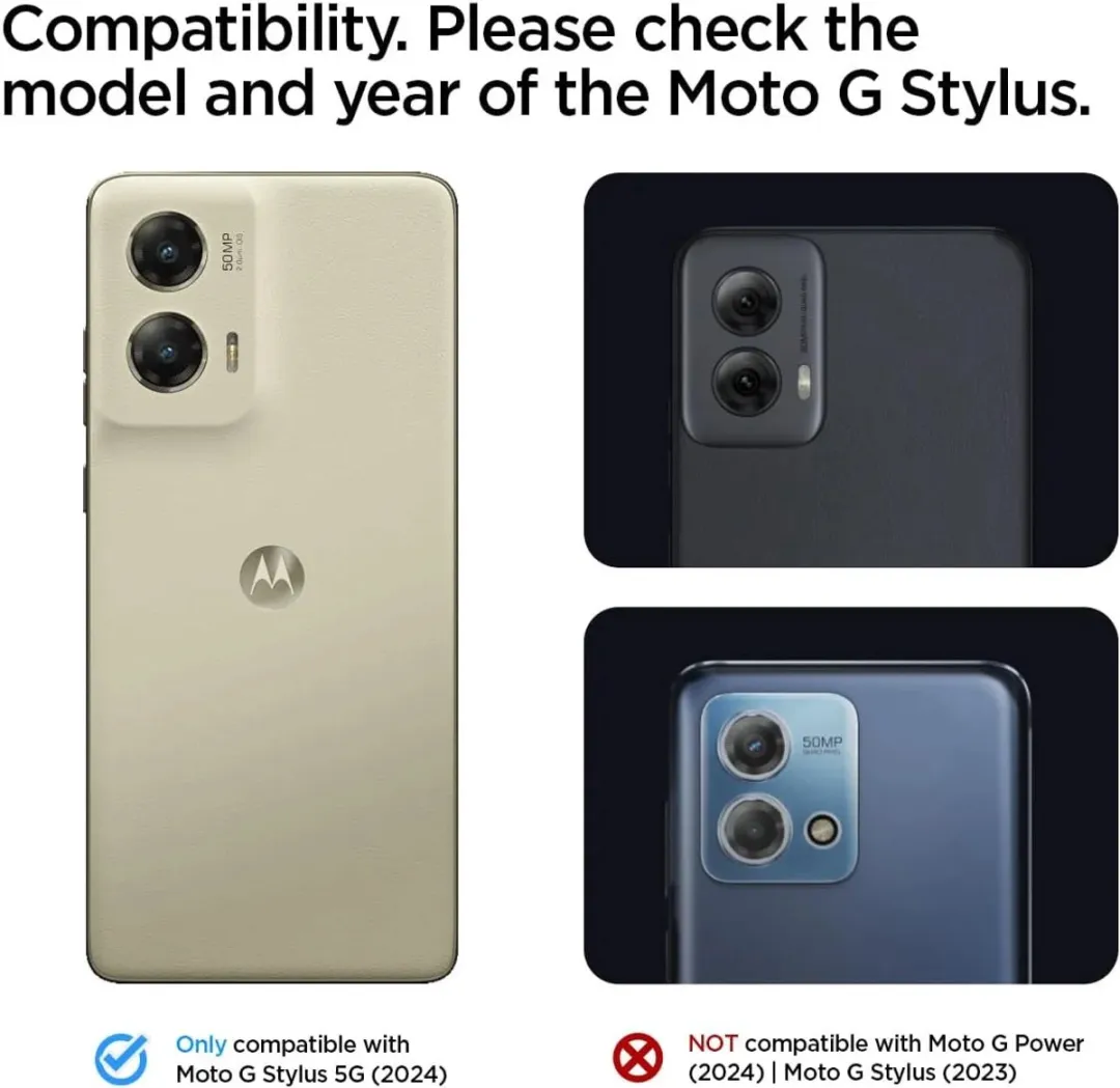 Spigen Liquid Air Hoesje Motorola Moto G Stylus 5G 2024 - Matte Zwart