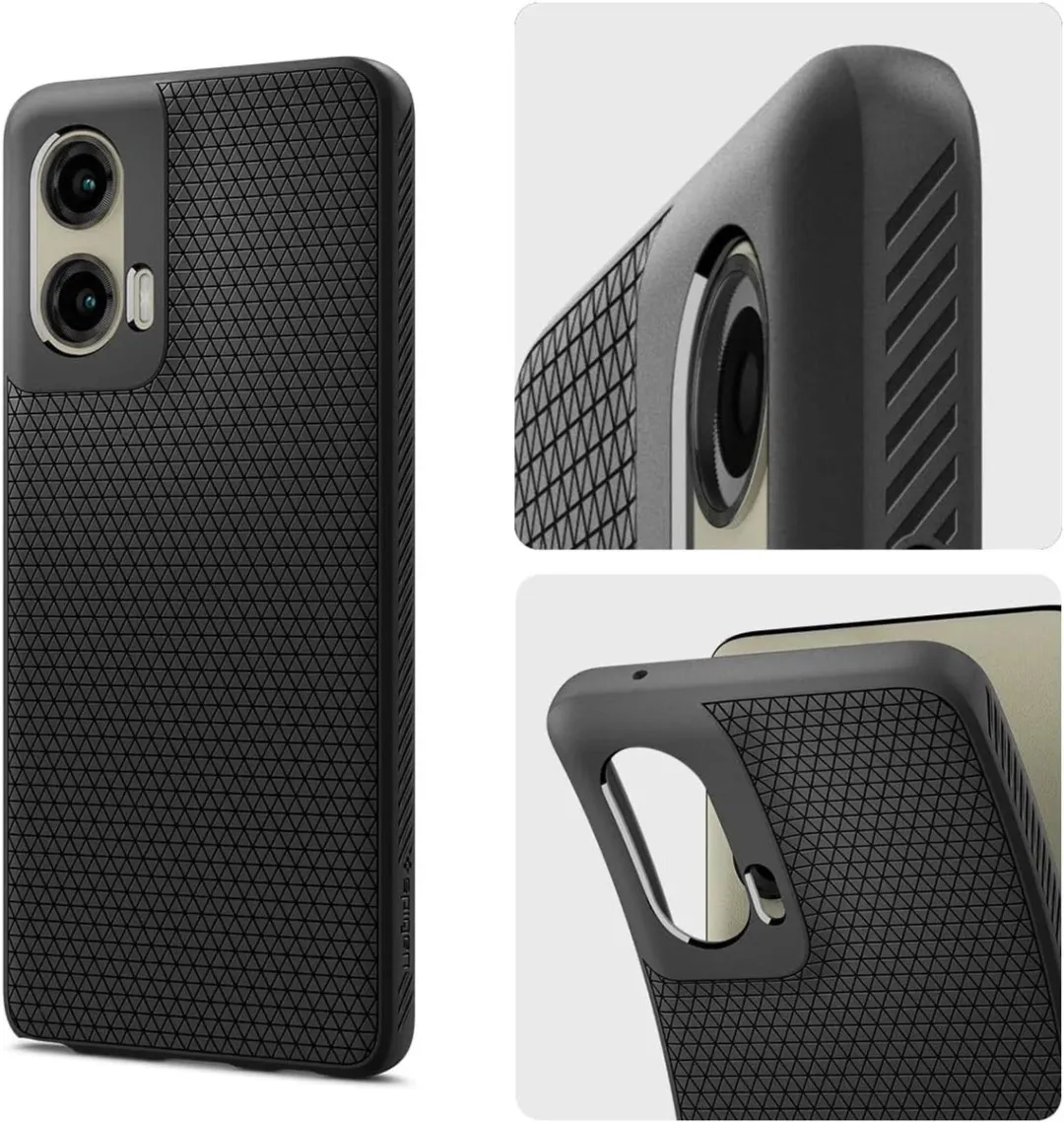 Spigen Liquid Air Hoesje Motorola Moto G Stylus 5G 2024 - Matte Zwart