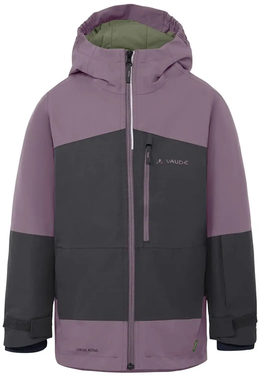 Vaude Snow Cup II Kinder Ski-jas - Purple Ash - afbeelding 3 van 4