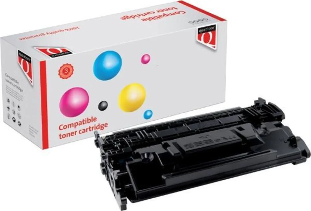 Quantore Toner 87X CF287X Zwart