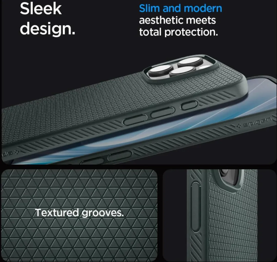 Spigen Liquid Air Hoesje iPhone 16 Pro - Groen - 8809971230315 - afbeelding 6 van 6
