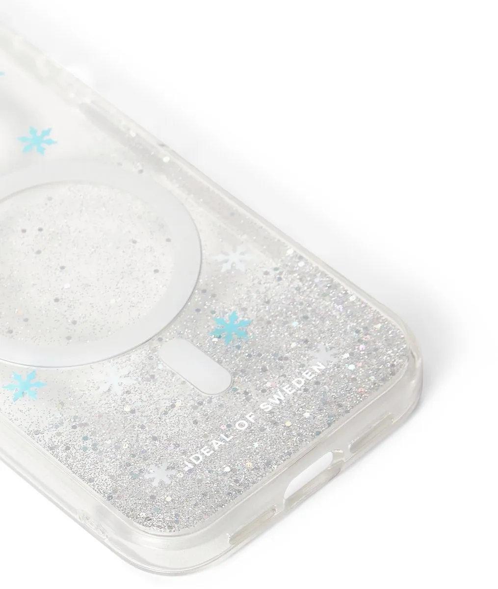iDeal of Sweden Clear Case Premium MagSafe iPhone 15 Pro - Snow Flake - afbeelding 2 van 5