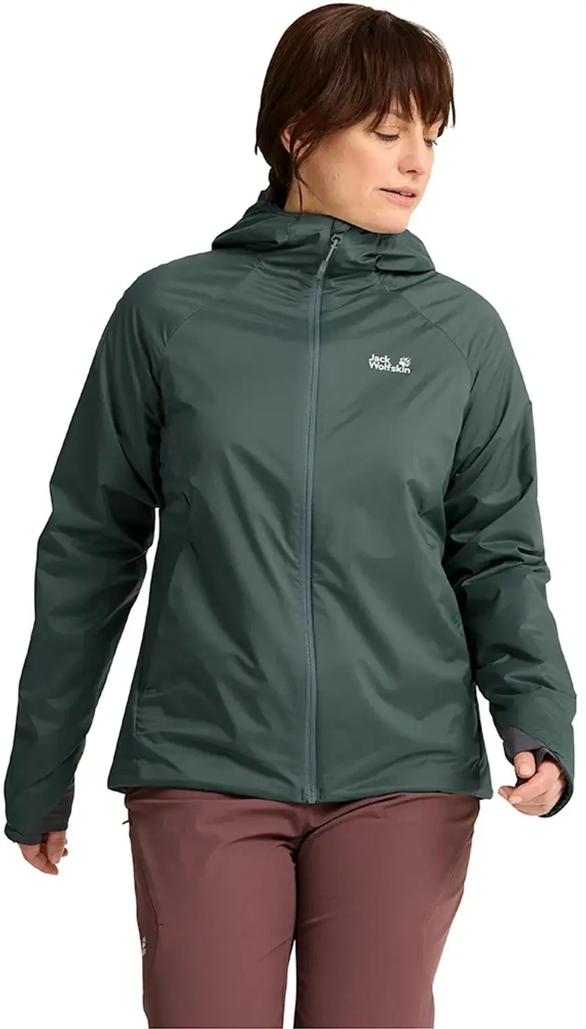 Jack Wolfskin Evertrek Ins Jas Groen XS Vrouw
