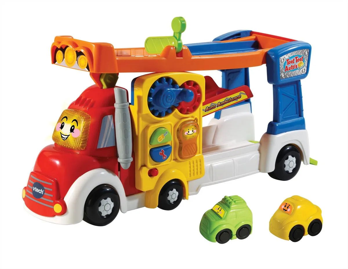 VTech Toet Toet Auto's Speelfiguur Ambulance 80-521123 - Multikleuren