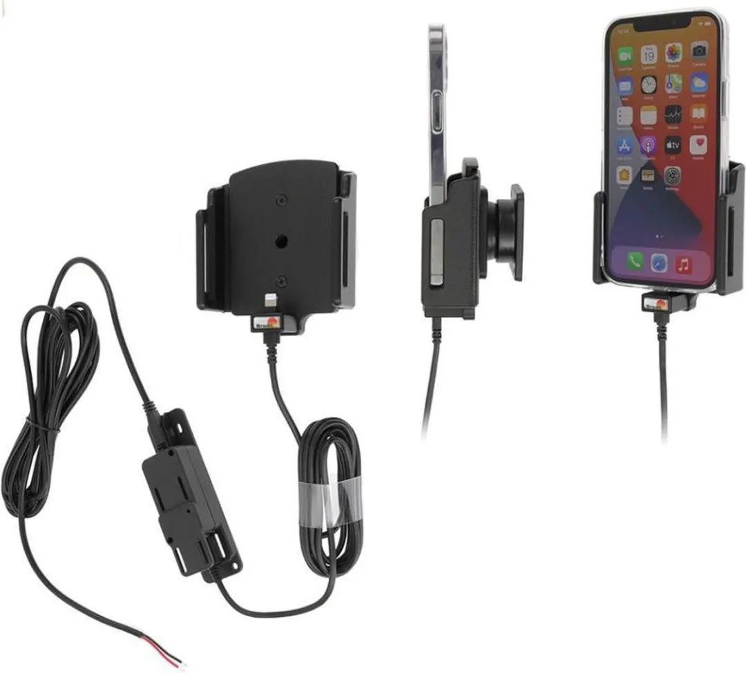 Brodit 727239 Verstelbare iPhone Houder - Zwart