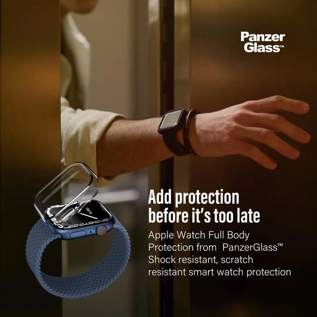 PanzerGlass Hoesje Apple Watch 44mm - Zwart