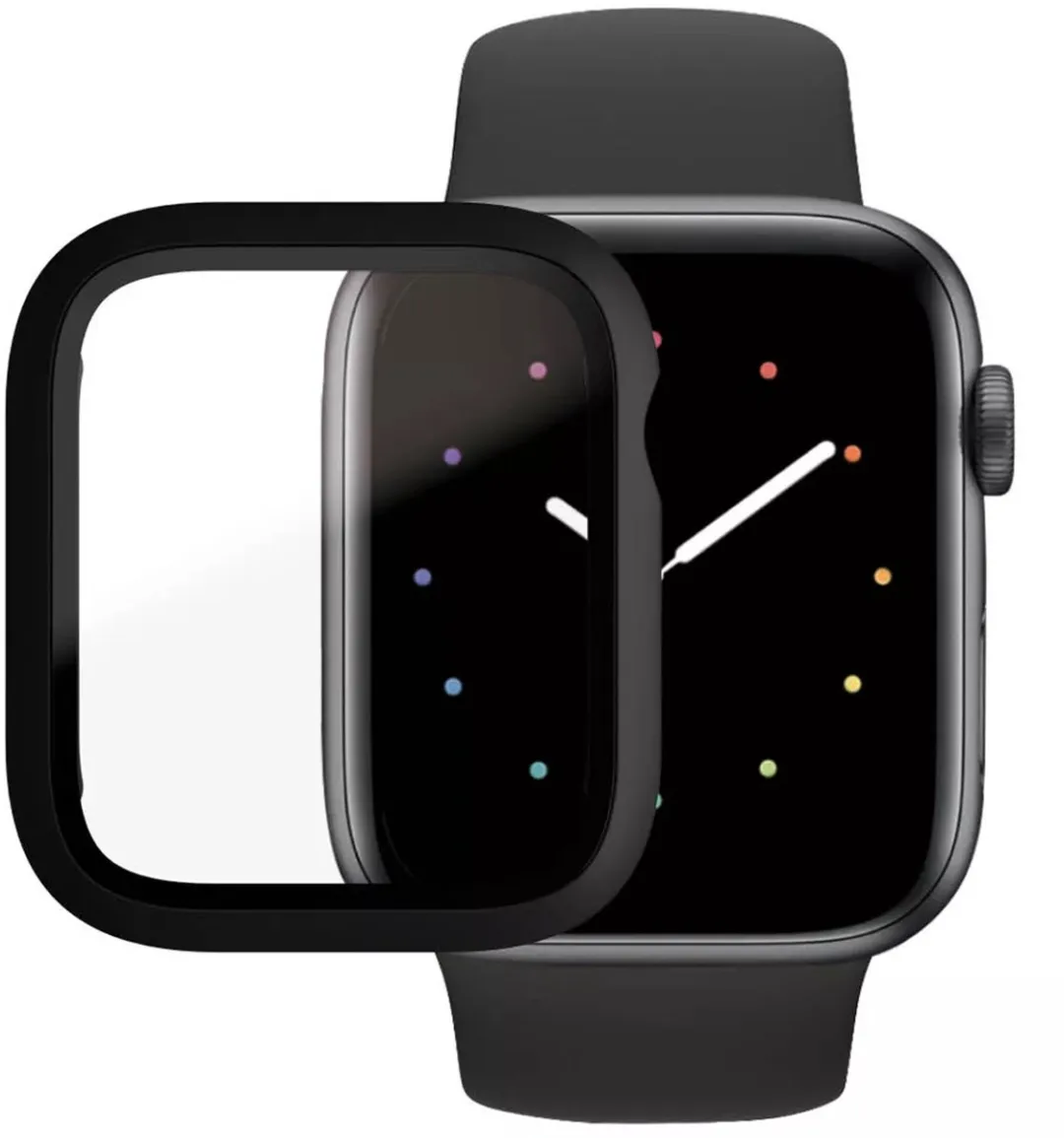PanzerGlass Hoesje Apple Watch 44mm - Zwart
