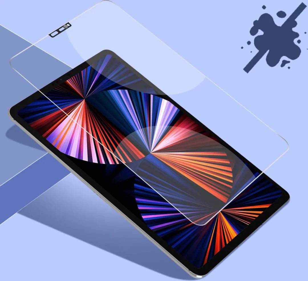 PanzerGlass Privacy CamSlider iPad Pro 12.9 Schermfolie - Transparant - afbeelding 6 van 6