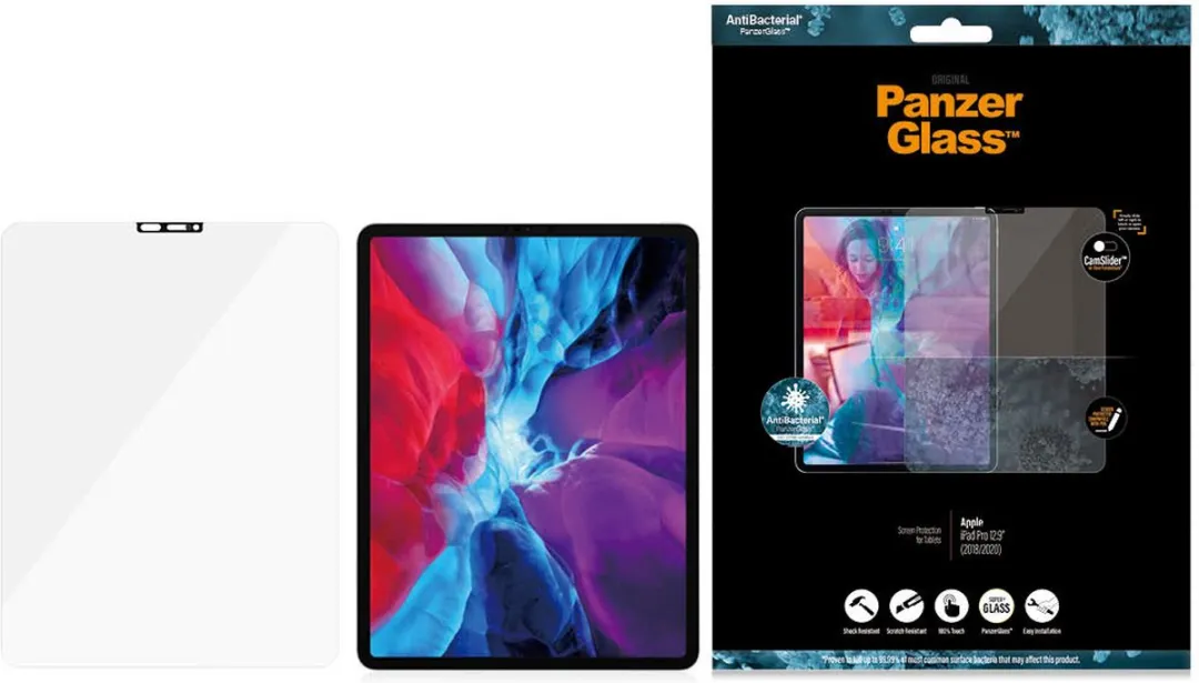 PanzerGlass Privacy CamSlider iPad Pro 12.9 Schermfolie - Transparant