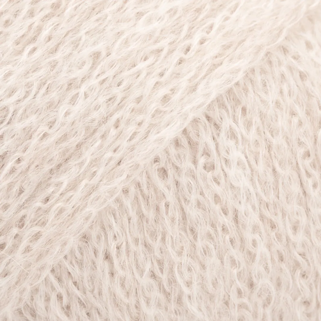 Drops Sky Uni Colour Witte mist Wol Garen