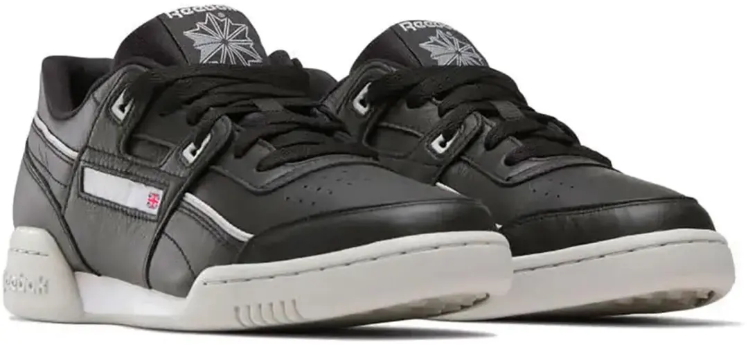 Reebok Workout Plus Sneakers - Zwart - afbeelding 2 van 4