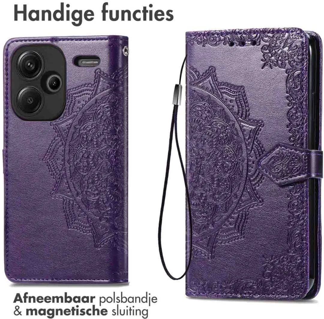 Imoshion Hoesje Xiaomi Redmi Note 13 Pro+ 3 Stuks - Paars