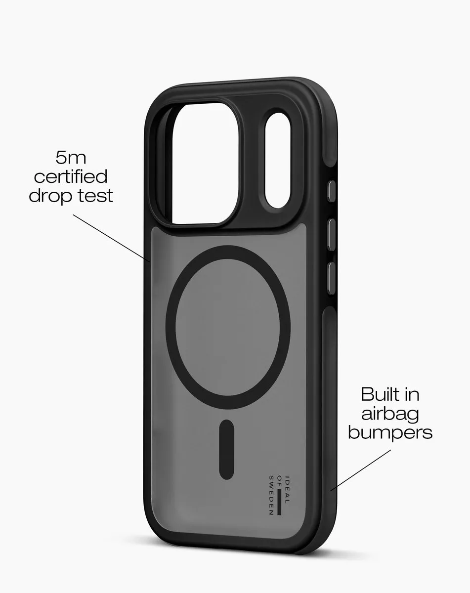 iDeal of Sweden Bumper Case iPhone 17 Pro Max - IDBPCMS-I2567P-01 - Zwart