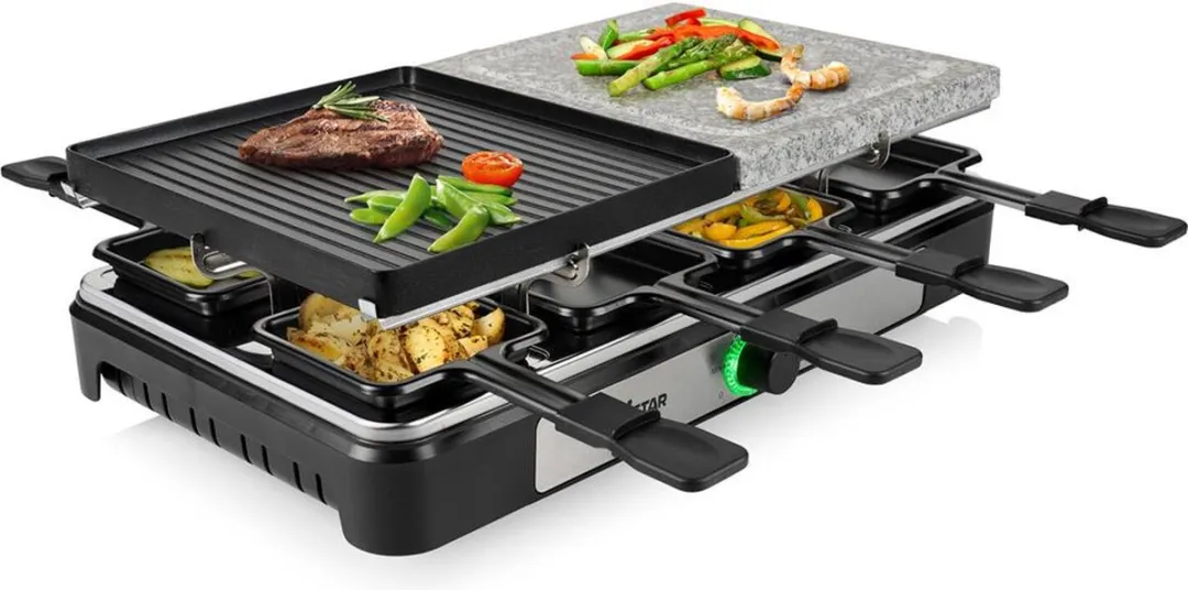 Tristar Gourmetset RA-2747 Raclette Steen Grill