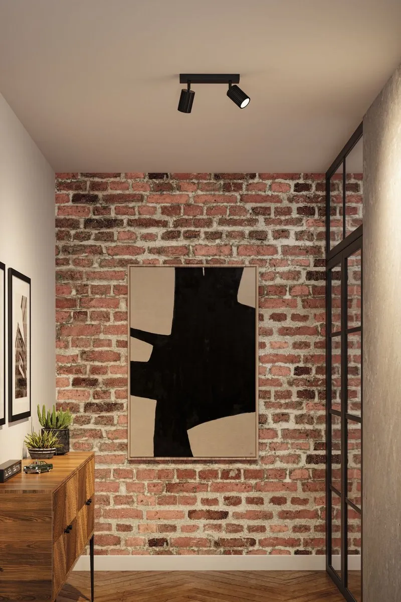 Paulmann Lirena Spotlight GU10 2x10W - Zwart mat