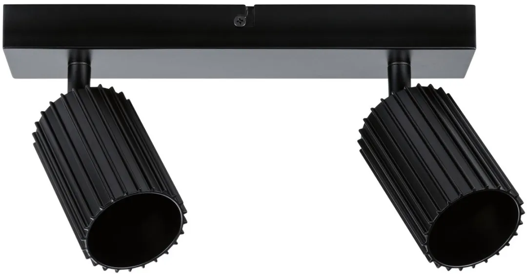 Paulmann Lirena Spotlight GU10 2x10W - Zwart mat