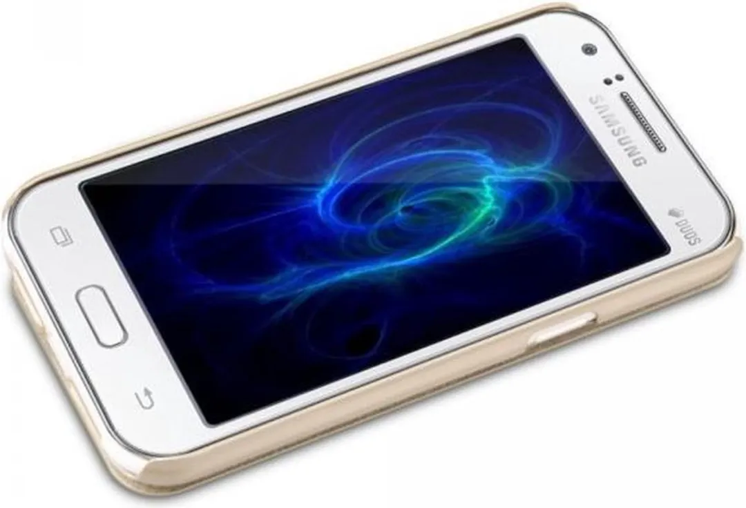 Nillkin Leather Case Samsung Galaxy J1 Sparkle Series Goud - SP-LC SAM-J1-GO - afbeelding 4 van 6