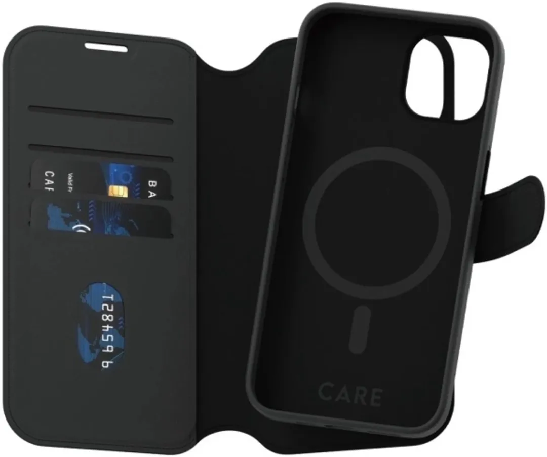 PanzerGlass CARE Feature Case Tango Two-in-One Wallet - iPhone 14 - Zwart - afbeelding 6 van 6