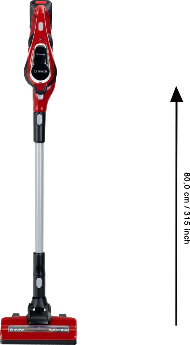 Klein Toys Bosch Unlimited Stofzuiger - Rood