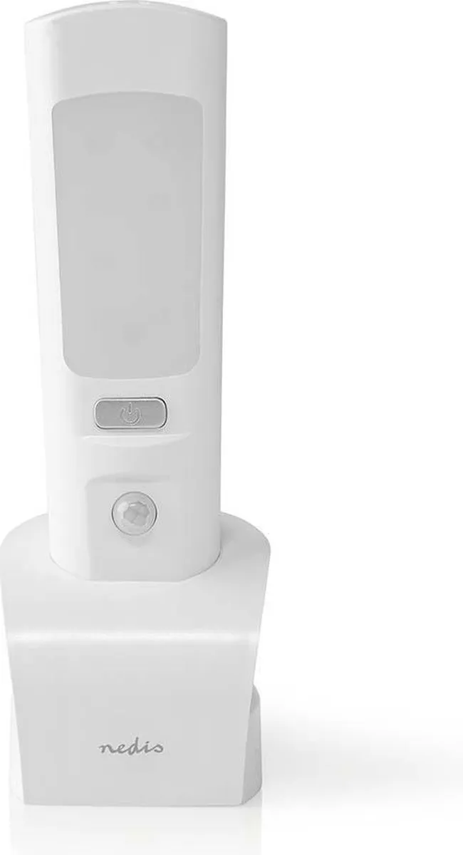 Nedis LED Oriëntatielicht & Zaklamp - Oplaadbaar - 37 lm