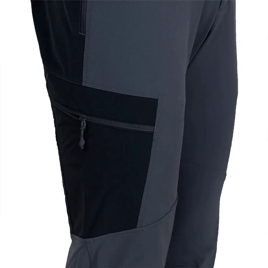 Trangoworld Lanjor Lange Broek - Antraciet/Zwart - M - afbeelding 4 van 4