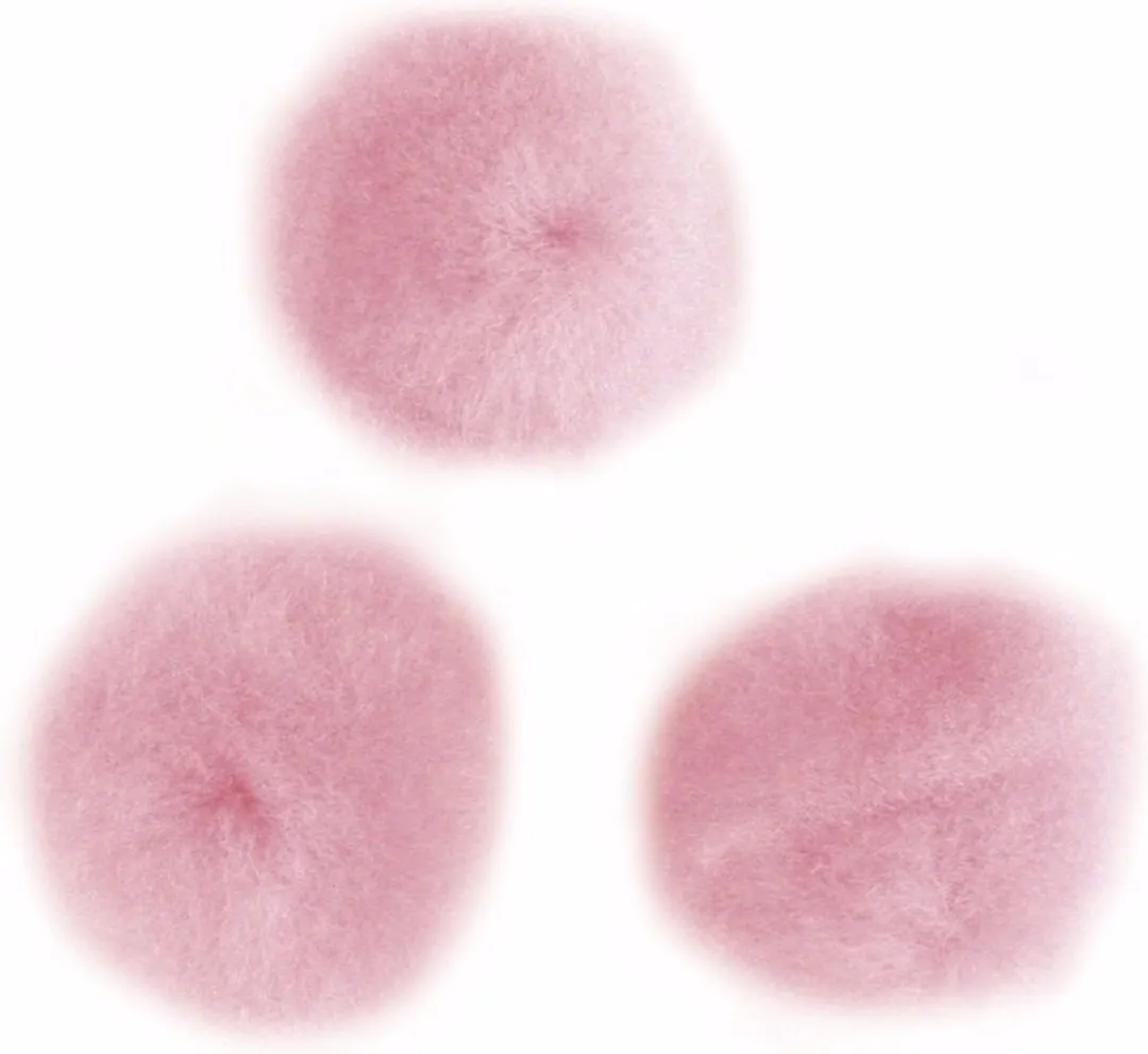 Rayher Hobby Pompons Roze 15mm - 60 Stuks
