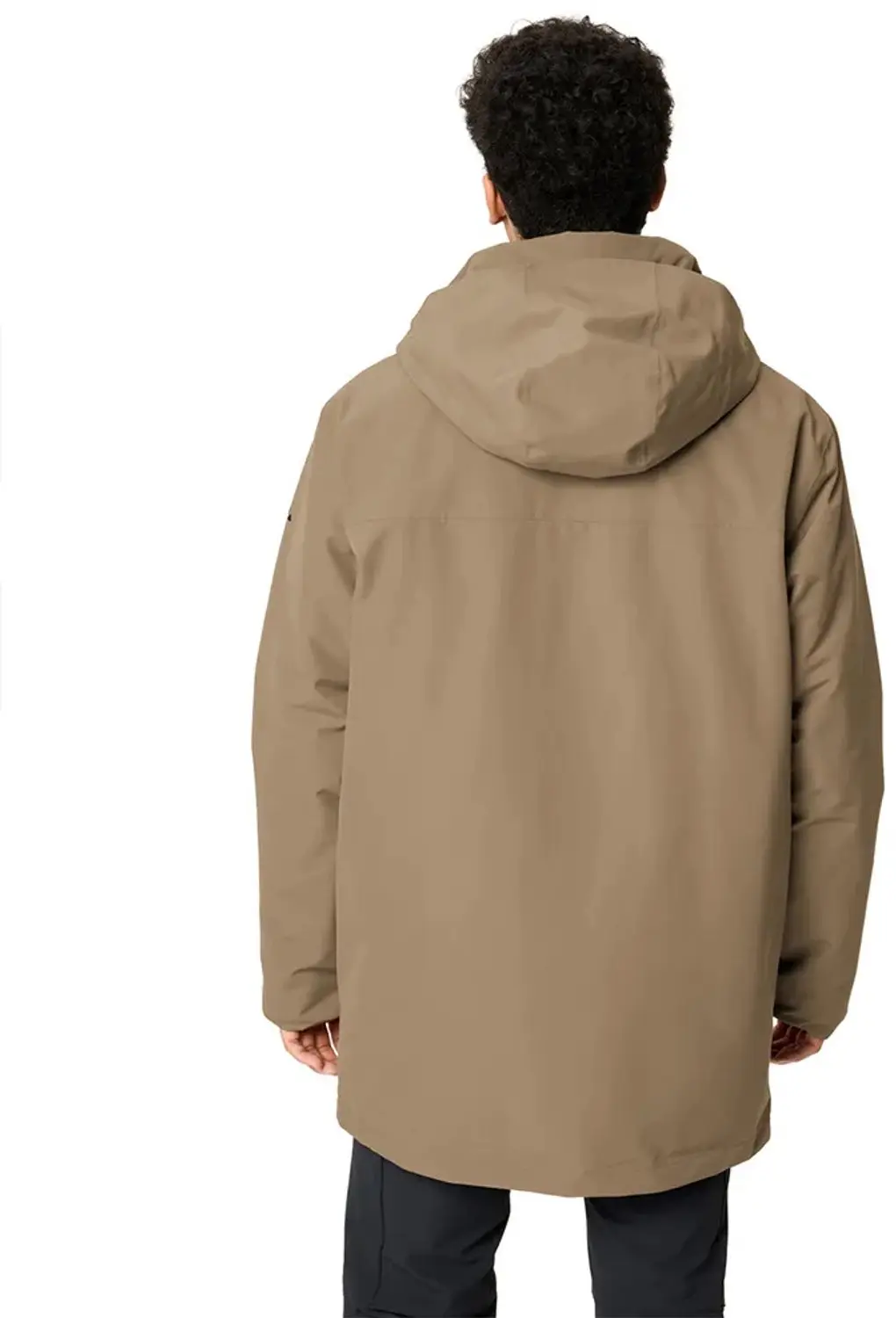 Vaude Idris Heren Parka met Wolvoering - Oat - afbeelding 2 van 4