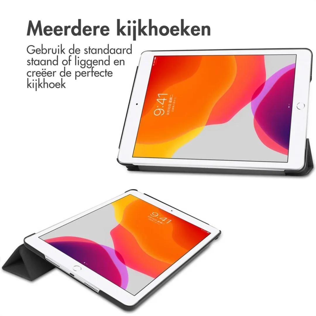Imoshion Tablethoes SH00009086 - iPad 10.2" 9/8/7 - Trifold Bookcase - Zwart