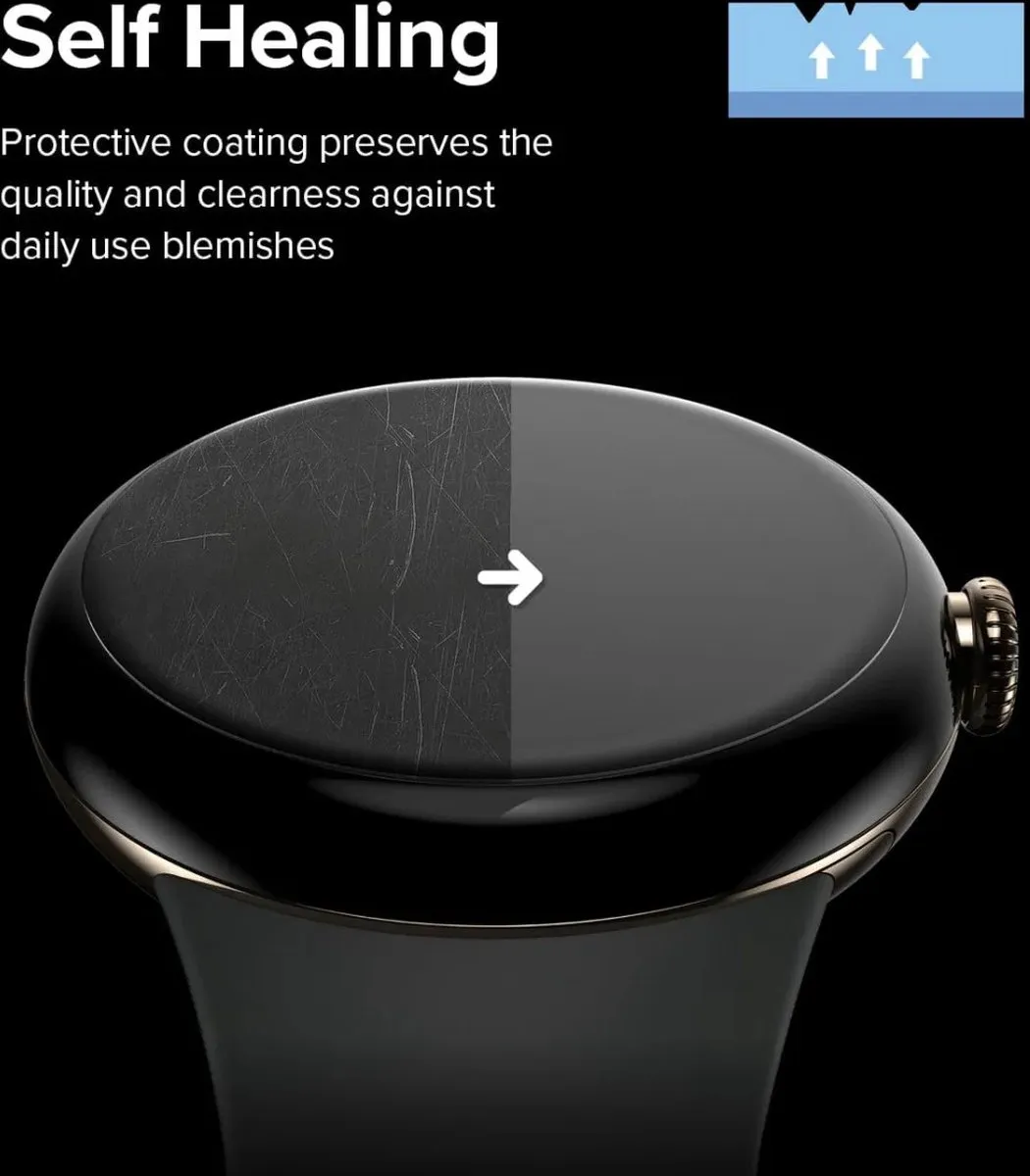 Ringke Dual Easy Screen Protector Google Pixel Watch 3 45mm - 3 Stuks