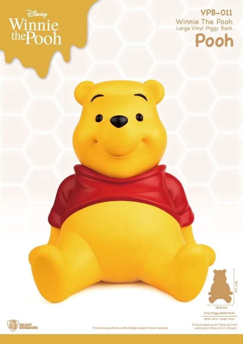 Disney Winnie The Pooh Spaarpot 35cm - BKDVPB-011 - Multicolor