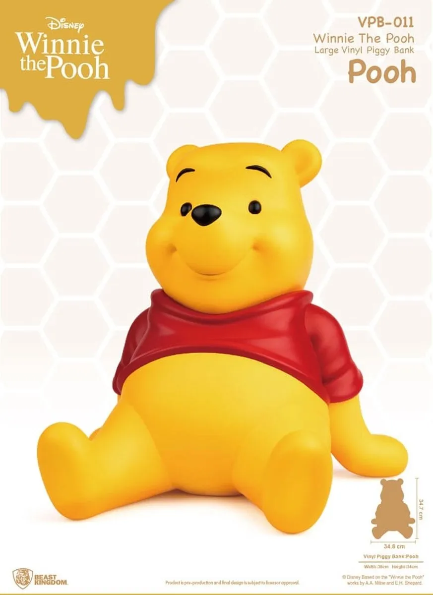 Disney Winnie The Pooh Spaarpot 35cm - BKDVPB-011 - Multicolor