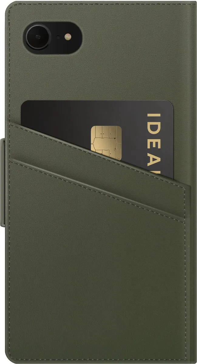 iDeal of Sweden Atelier Wallet iPhone 8/7/6/6s/SE - Intense Khaki