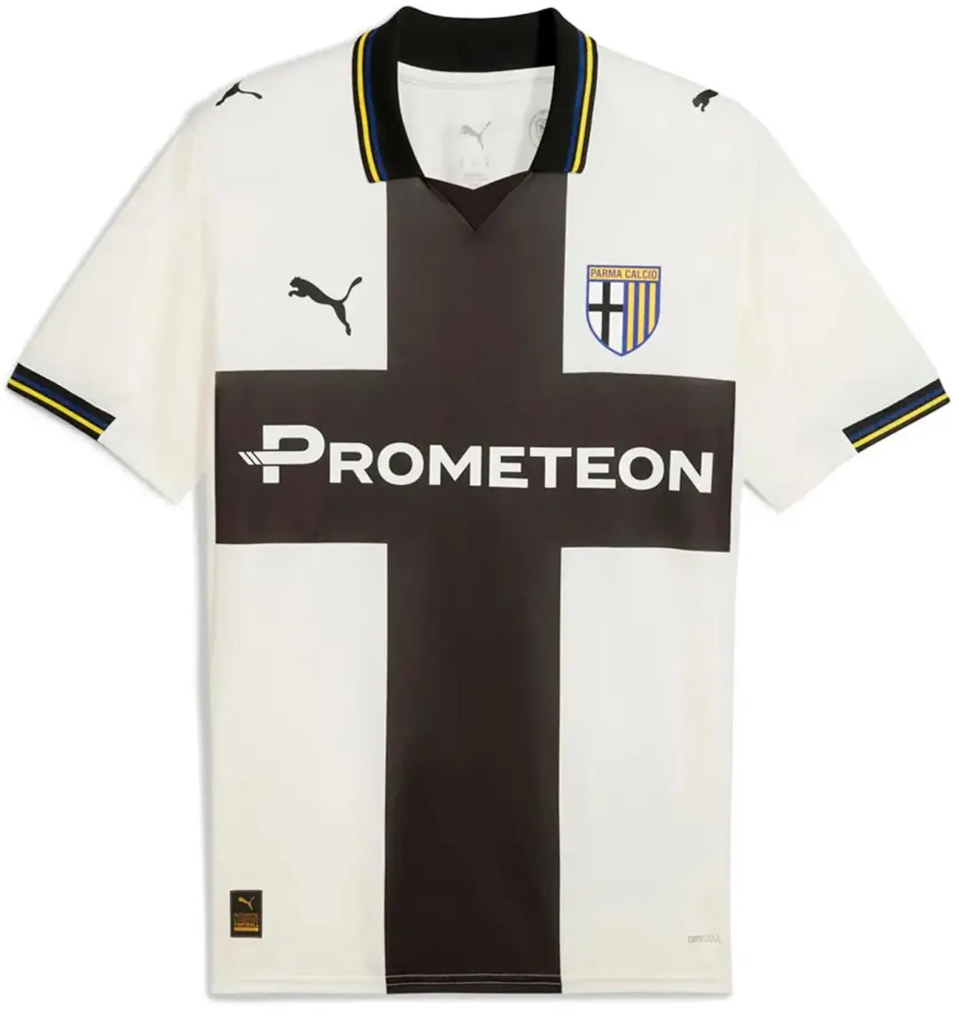 Puma Parma Calcio 25/26 Thuis T-shirt Met Korte Mouwen Wit XL Man