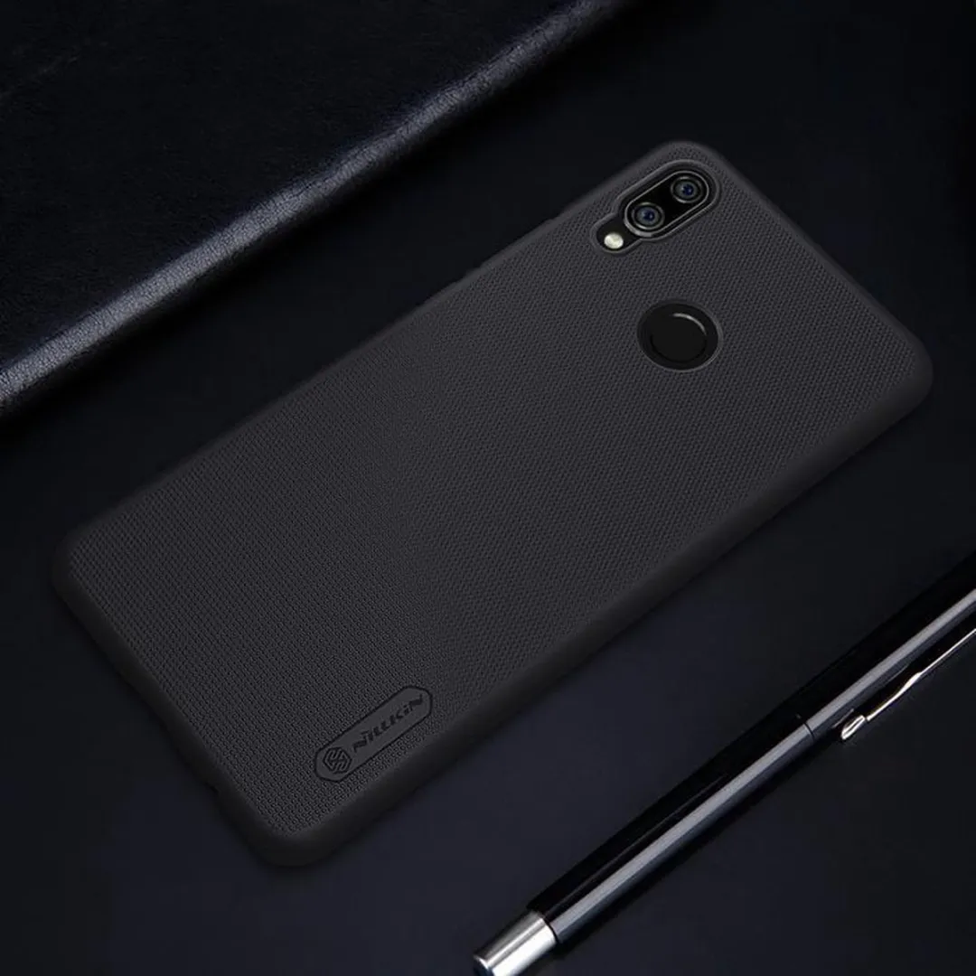Nillkin Frosted Shield HardCase Huawei P Smart Plus - Zwart - afbeelding 4 van 4