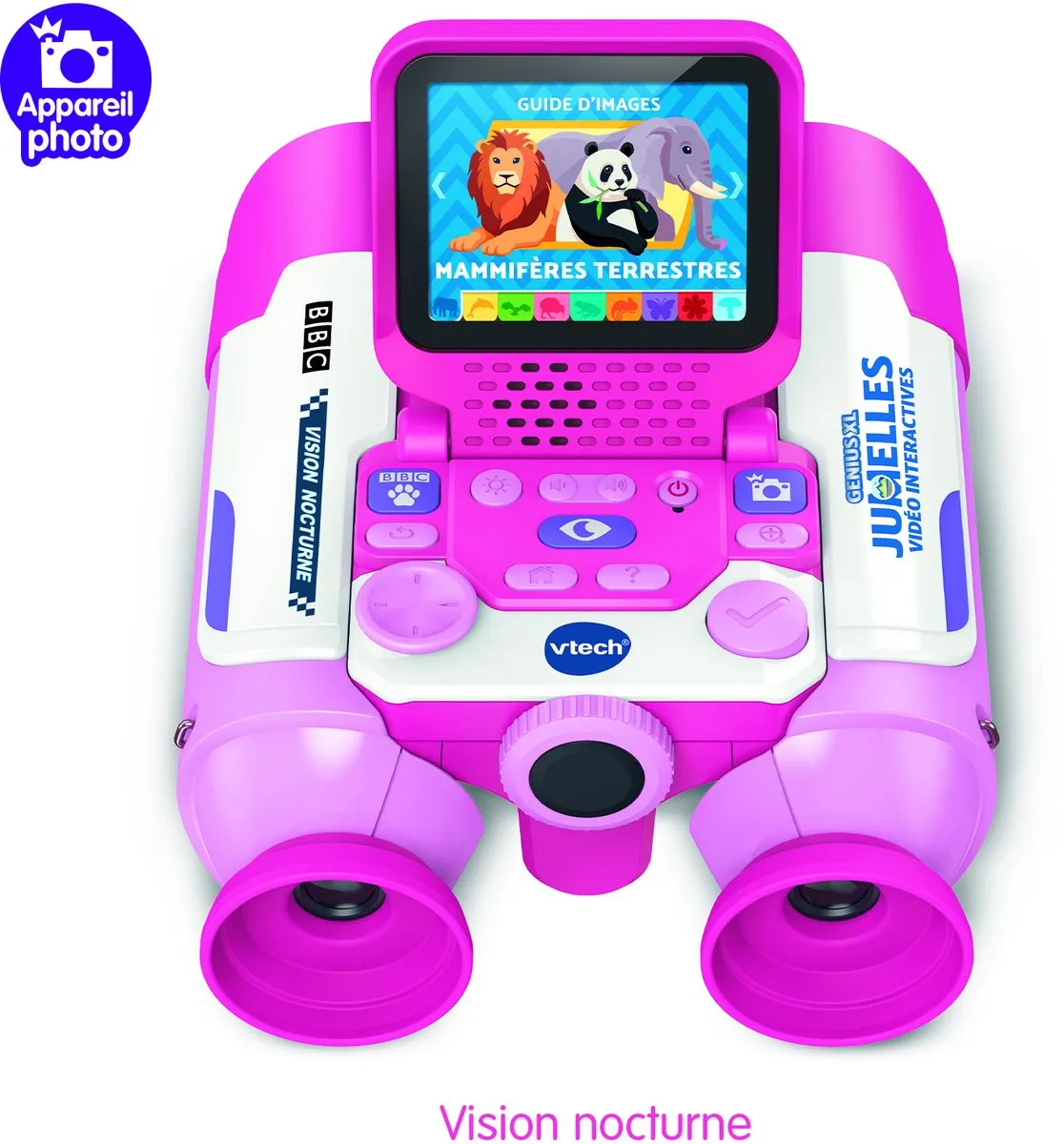 Vtech Genius XL Interactieve Videoverrekijker - Roze