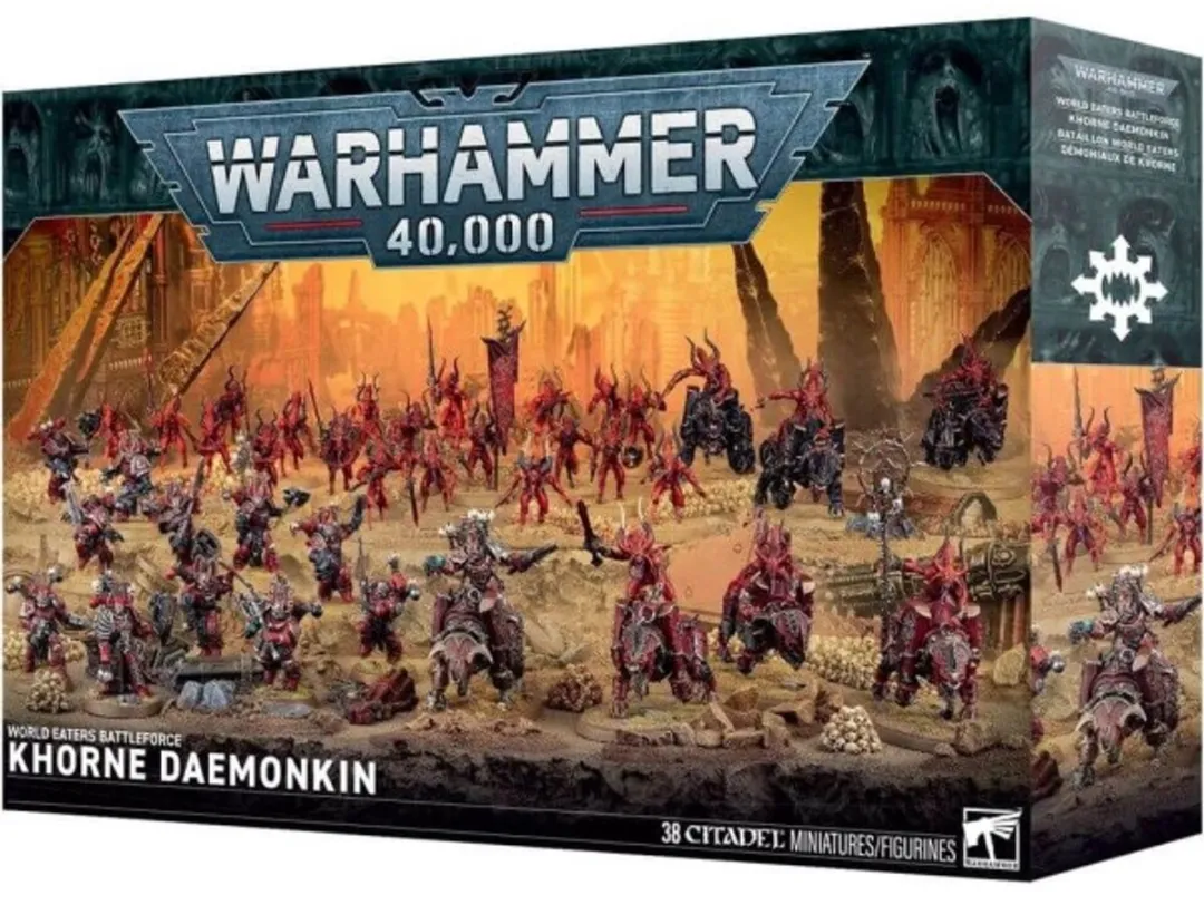 Warhammer 40k 40.000 - World Eaters - Battleforce Khorne Daemonkin - 67-07