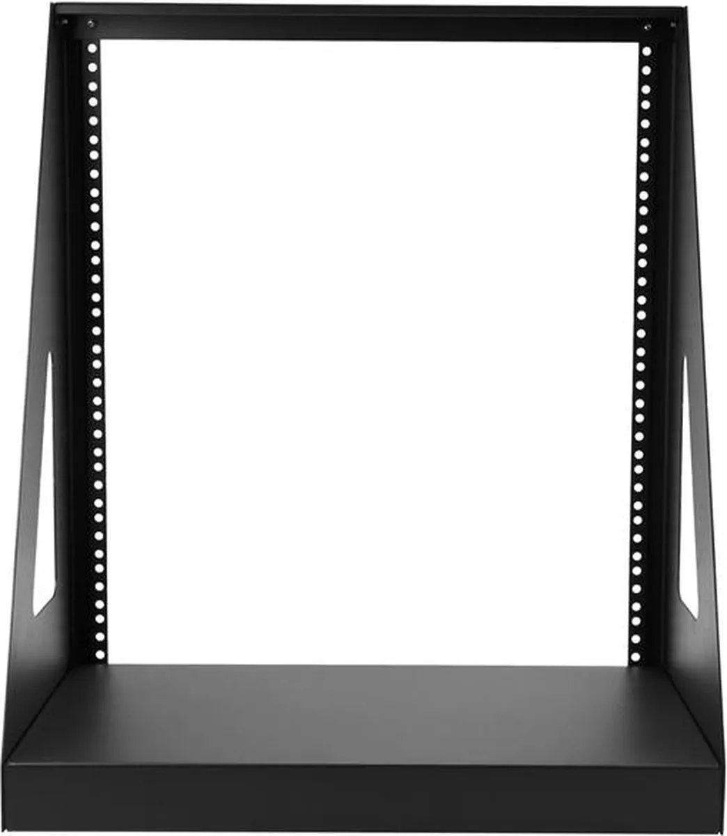 Startech 2POSTRACK12 Wandrek 19" - Zwart