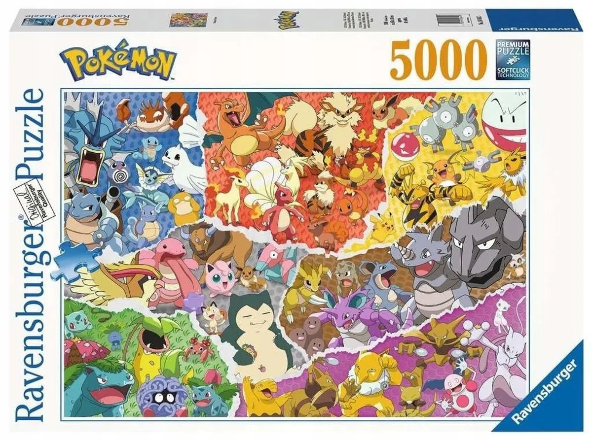Ravensburger Pokémon Puzzel 5000 Stuks