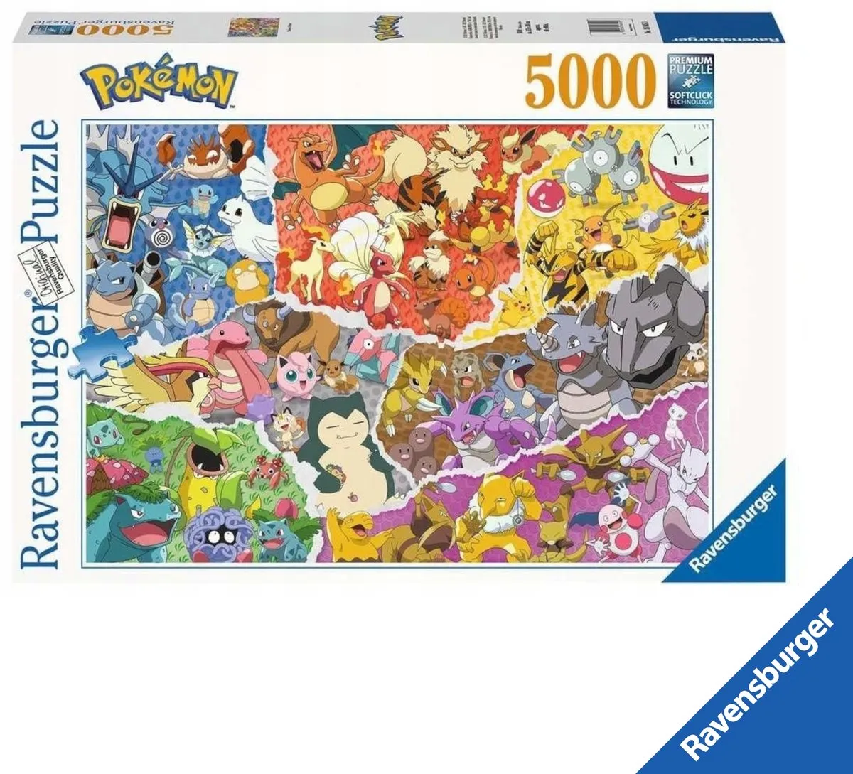 Ravensburger Pokémon Puzzel 5000 Stuks